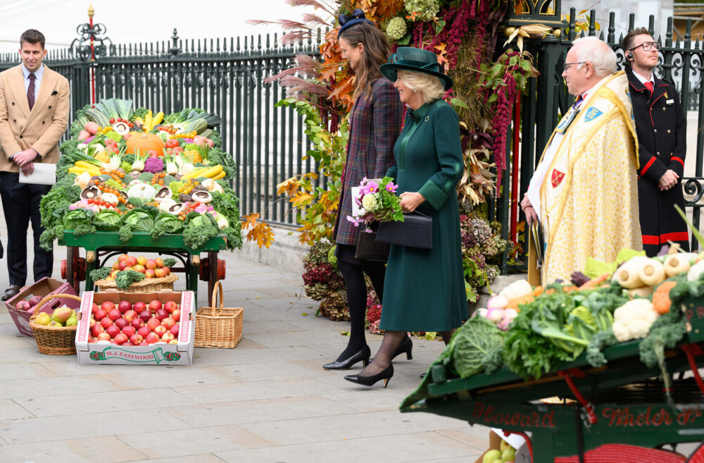 Regina Camilla, apariție plină de eleganță la un eveniment organizat la Westminster Abbey. GALERIE FOTO - Imaginea 13