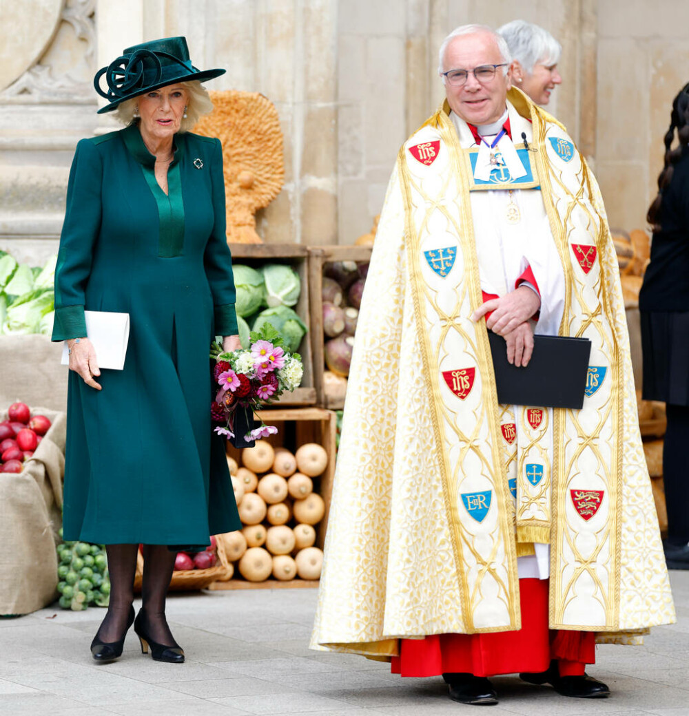 Regina Camilla, apariție plină de eleganță la un eveniment organizat la Westminster Abbey. GALERIE FOTO - Imaginea 15