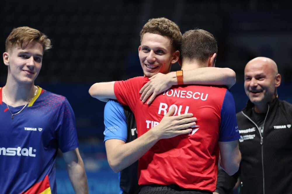 România, argint la feminin și masculin la Campionatul European de tenis de masă pe echipe. GALERIE FOTO - Imaginea 16
