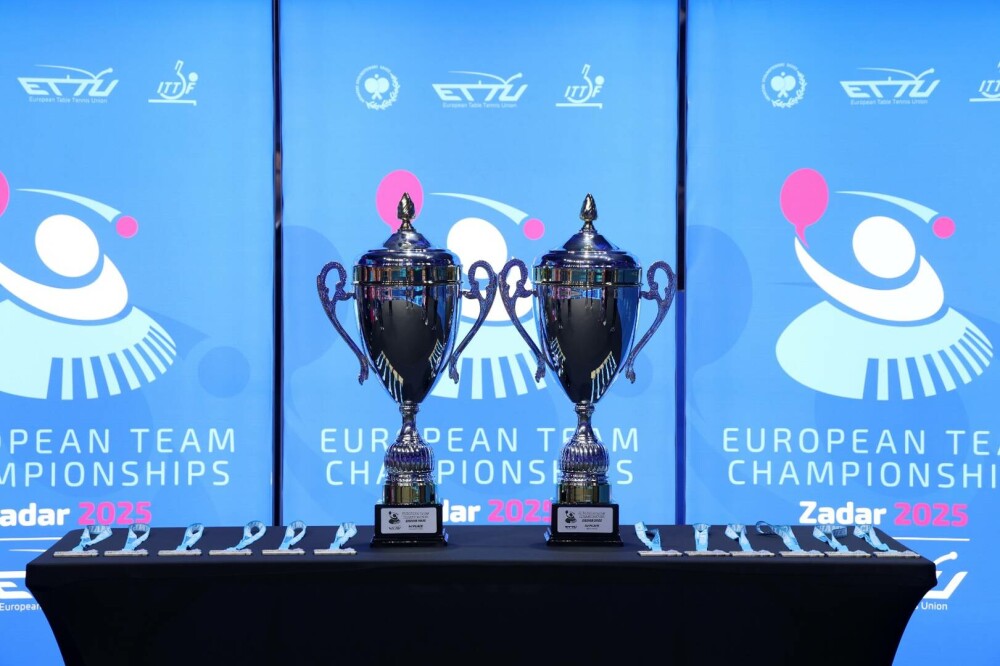 România, argint la feminin și masculin la Campionatul European de tenis de masă pe echipe. GALERIE FOTO - Imaginea 19