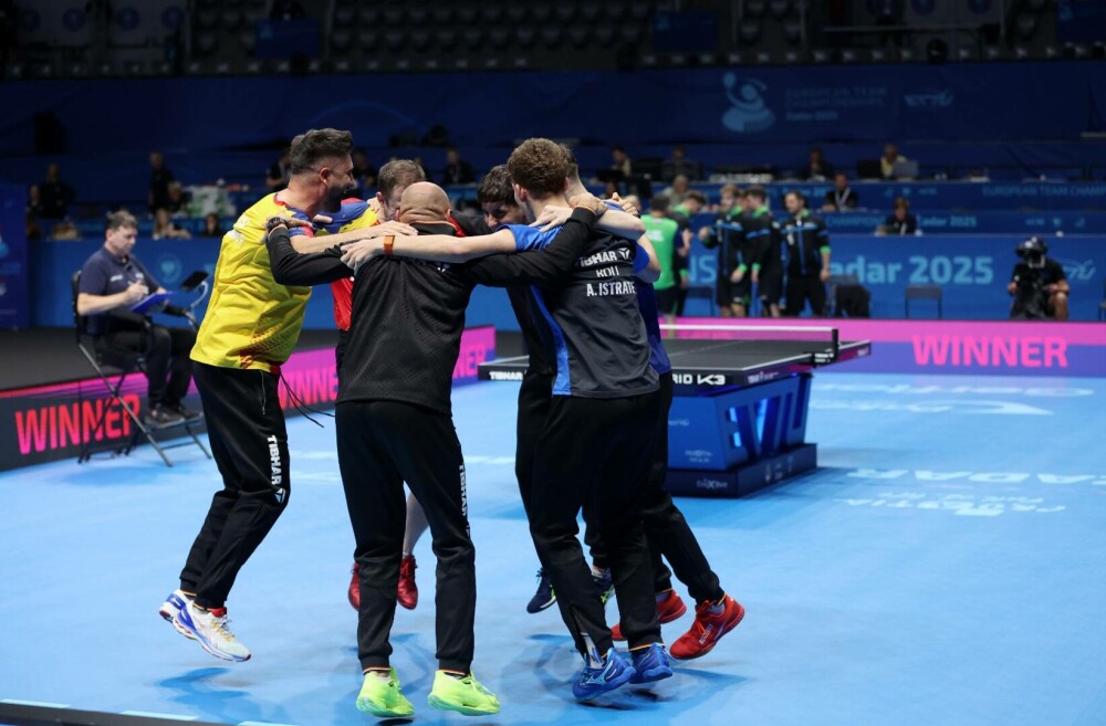România, argint la feminin și masculin la Campionatul European de tenis de masă pe echipe. GALERIE FOTO - Imaginea 20