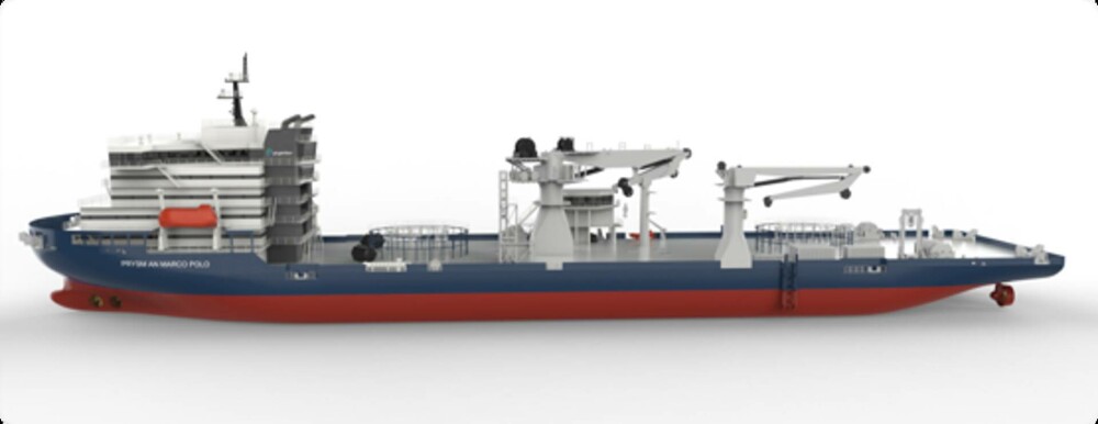 Cum arată cea mai modernă și dotată navă făcută vreodată în România. A fost lansată la șantierul naval din Tulcea - Imaginea 7