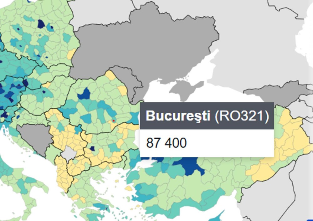 Județele din România în care se trăiește mai bine decât în UE. Raport Eurostat - Imaginea 2