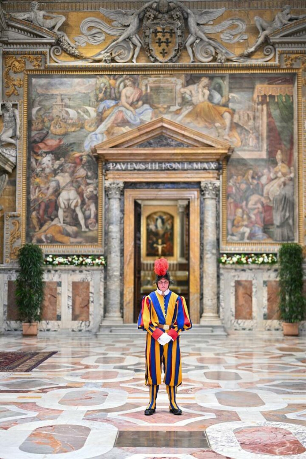 Imagini istorice din Capela Sixtină. Regele Charles și Papa Leon s-au rugat împreună pentru prima dată - Imaginea 10