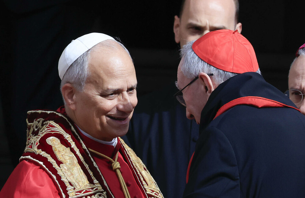 Imagini istorice din Capela Sixtină. Regele Charles și Papa Leon s-au rugat împreună pentru prima dată - Imaginea 41