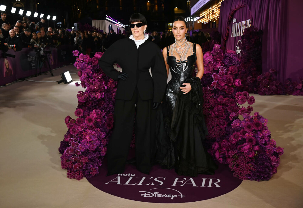 Kim Kardashian, apariție îndrăzneață la premiera serialului All’s Fair din Londra. GALERIE FOTO - Imaginea 8