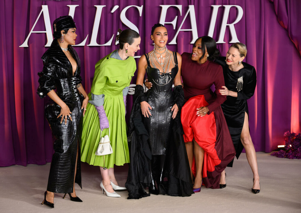 Kim Kardashian, apariție îndrăzneață la premiera serialului All’s Fair din Londra. GALERIE FOTO - Imaginea 19