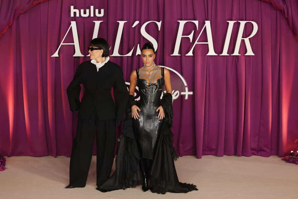 Kim Kardashian, apariție îndrăzneață la premiera serialului All’s Fair din Londra. GALERIE FOTO - Imaginea 25