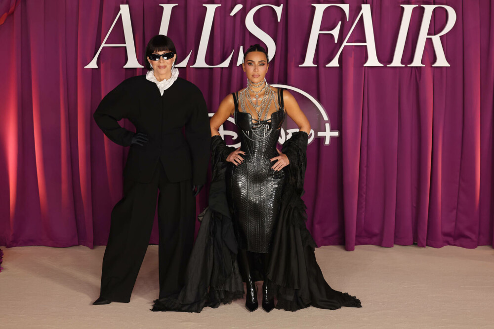 Kim Kardashian, apariție îndrăzneață la premiera serialului All’s Fair din Londra. GALERIE FOTO - Imaginea 26