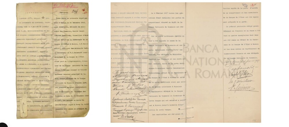 Cum arată Tezaurul României de la Moscova, pe care Rusia nu vrea să îl returneze. Documente publicate de BNR. FOTO - Imaginea 3