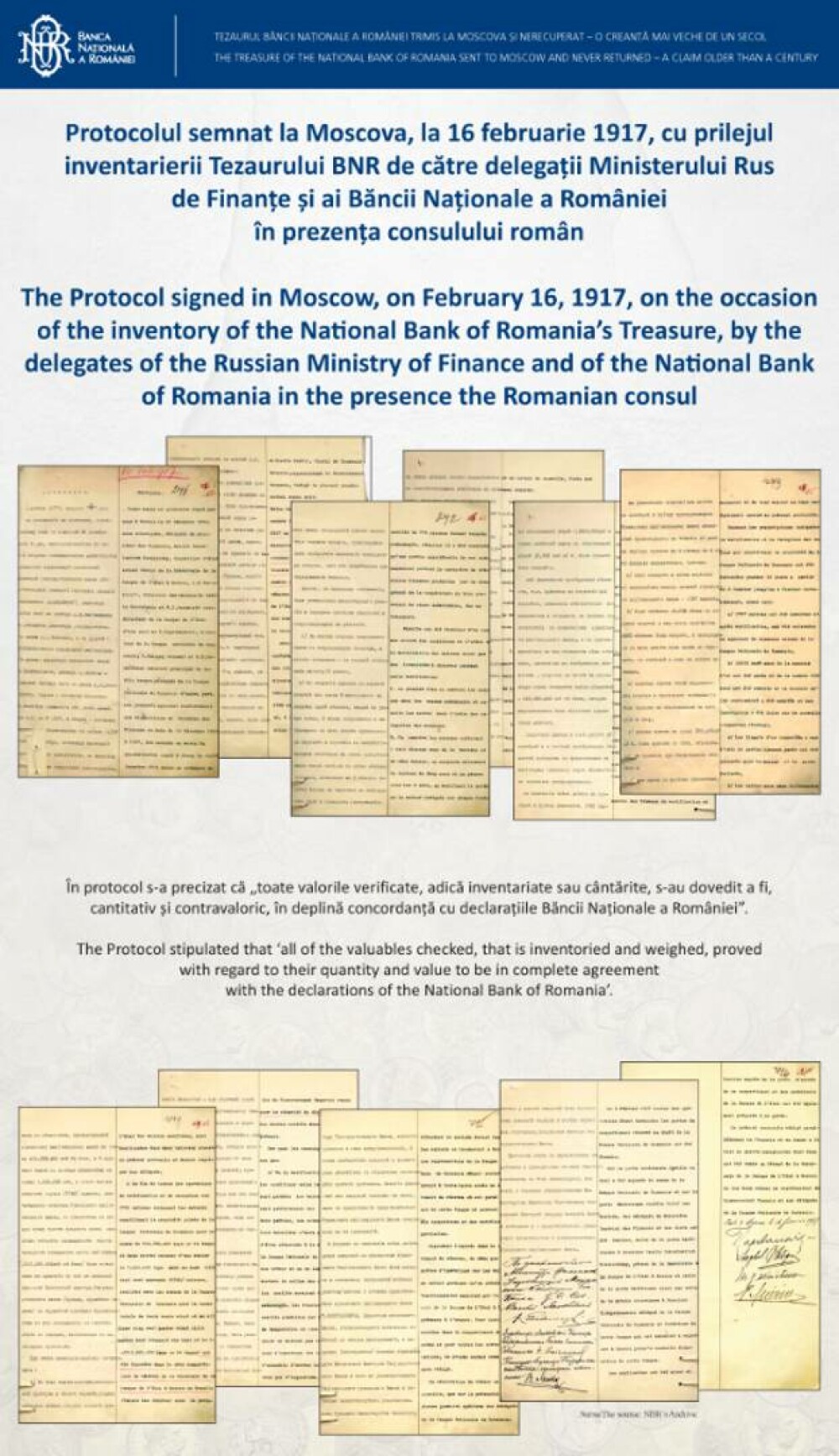 Cum arată Tezaurul României de la Moscova, pe care Rusia nu vrea să îl returneze. Documente publicate de BNR. FOTO - Imaginea 14