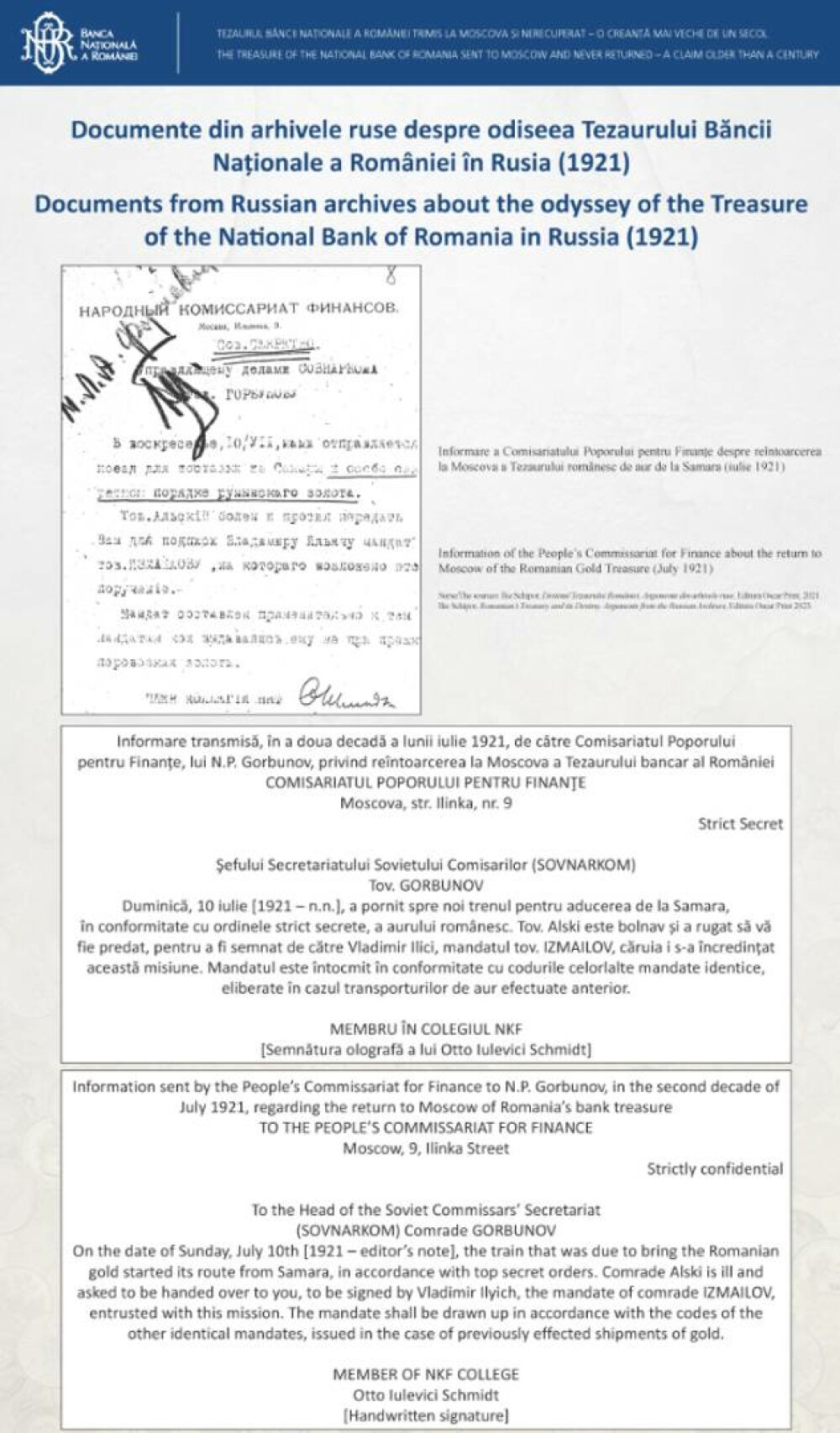 Cum arată Tezaurul României de la Moscova, pe care Rusia nu vrea să îl returneze. Documente publicate de BNR. FOTO - Imaginea 21