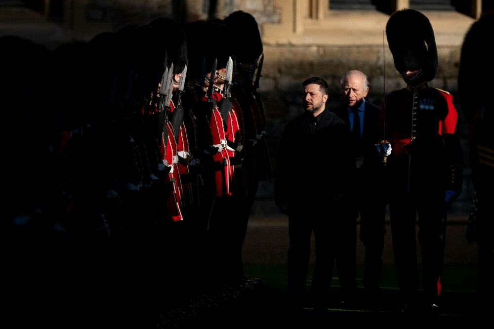 Zelenski, întâlnire cu regele Charles la Windsor, înaintea întrevederii țărilor din „Coaliția de voință” de la Londra. FOTO - Imaginea 7