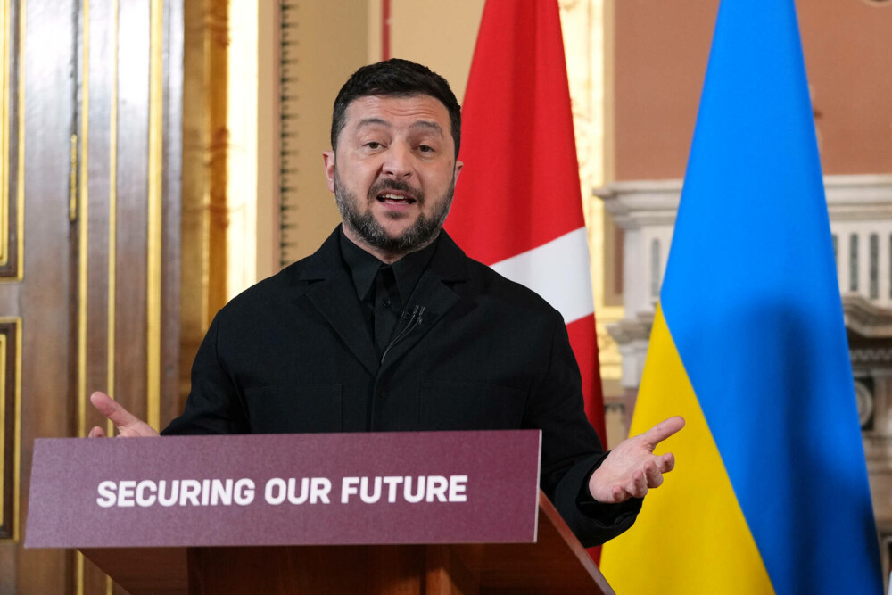 Volodimir Zelenski: „Sancţiunile sunt una dintre cele mai dureroase lovituri pentru Putin” - Imaginea 10