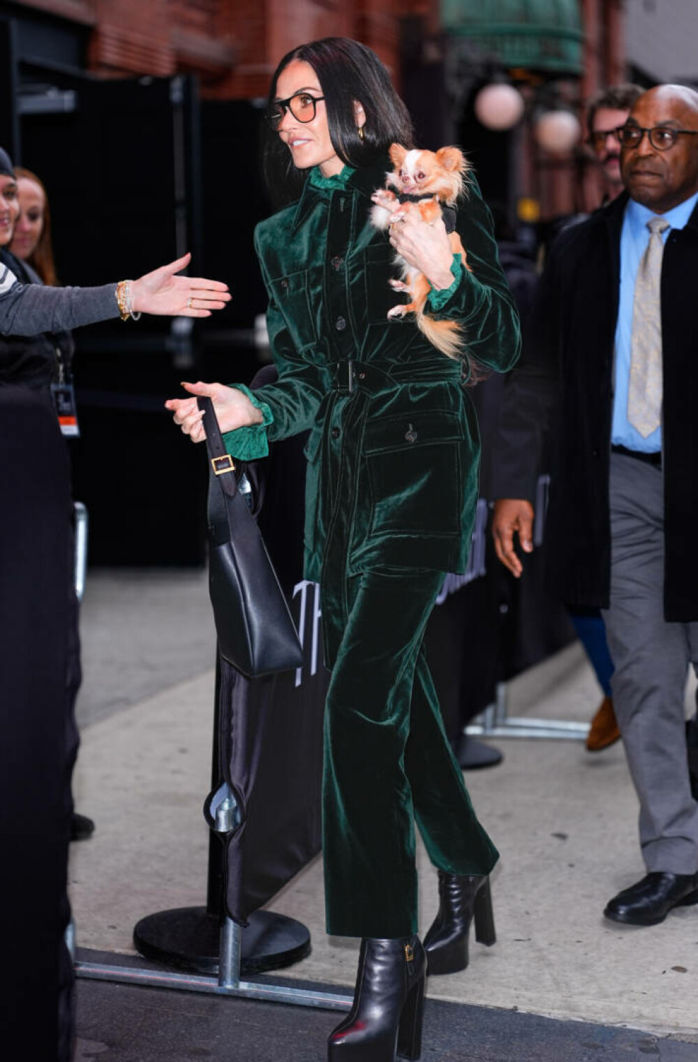 Demi Moore, apariție plină de eleganță la New Yorker Festival. Ce ținuă a purtat. GALERIE FOTO - Imaginea 2