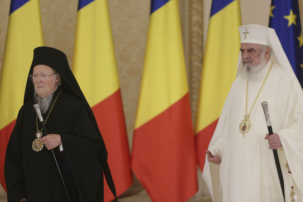 Patriarhul Bartolomeu I, decorat de președintele Nicușor Dan. „Sunteţi un ghid spiritual într-o lume marcată de suferinţă” - Imaginea 1