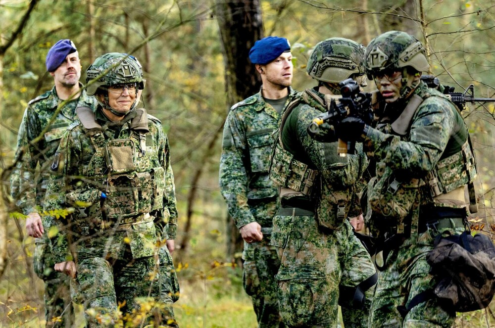 Regina Maxima a Țărilor de Jos, în uniformă militară și cu fața vopsită în culori de camuflaj. Ce s-a întâmplat | FOTO - Imaginea 2