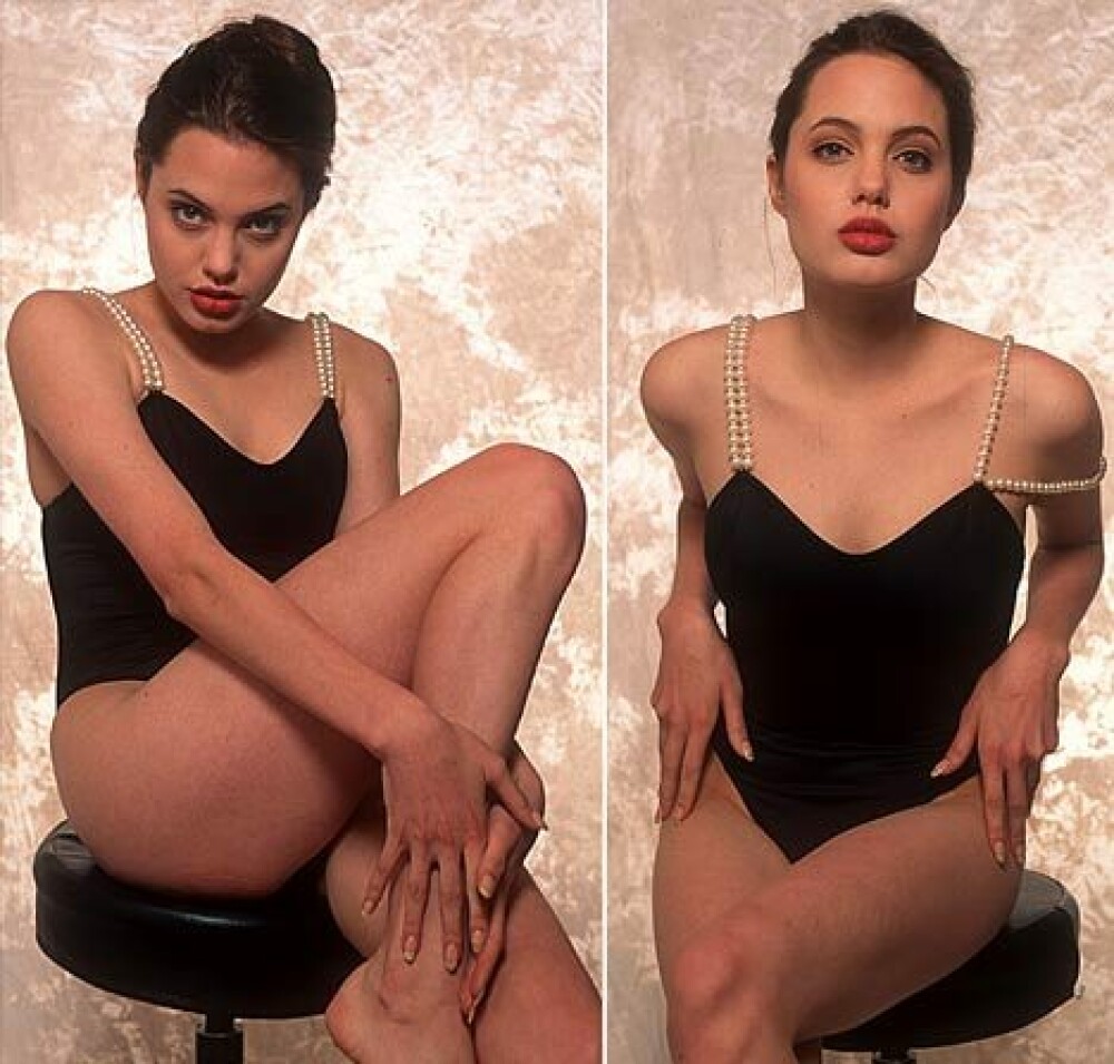 Poze sexy cu Angelina Jolie la 16 ani - Imaginea 1