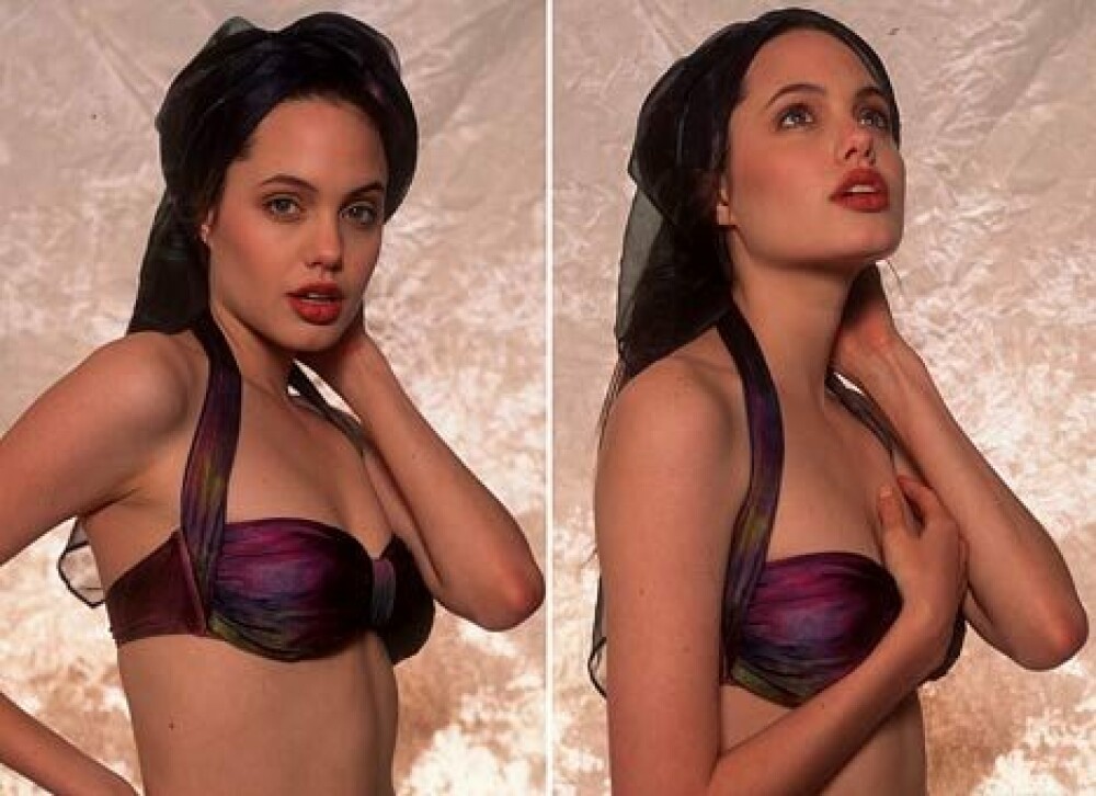 Poze sexy cu Angelina Jolie la 16 ani - Imaginea 2