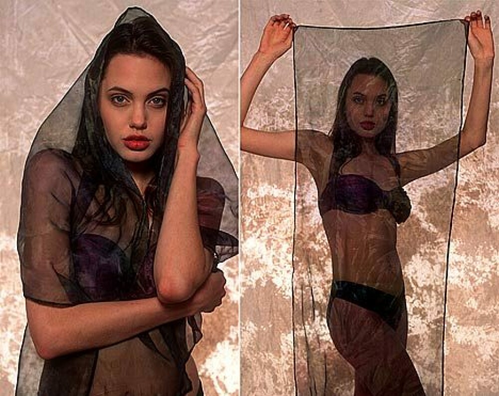Poze sexy cu Angelina Jolie la 16 ani - Imaginea 3