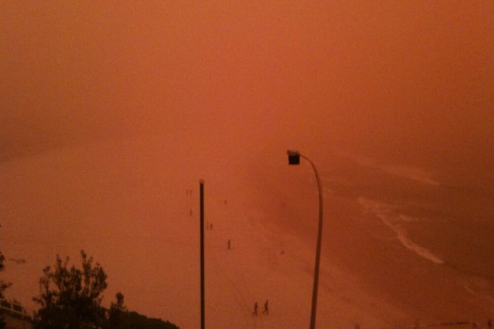 Furtuna de nisip la Sydney! Imagini incredibile! GALERIE FOTO - Imaginea 2