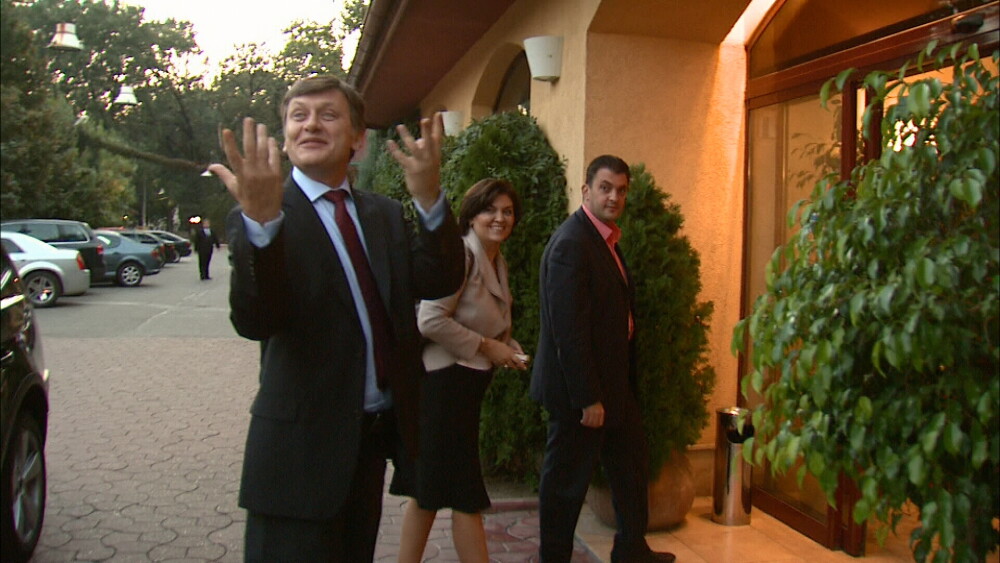 Imagini de la ziua lui Crin Antonescu, in emisiunea 