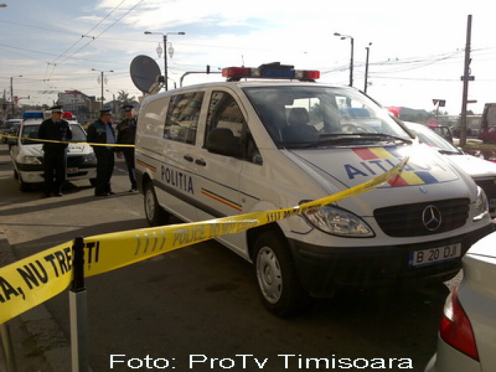 Jaf armat la o casa de pariuri din Timisoara. O angajata, la spital - Imaginea 3