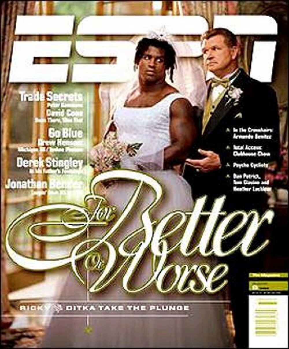 Sex, rasism si religie. Cele mai controversate coperte din istoria revistelor de sport - Imaginea 5