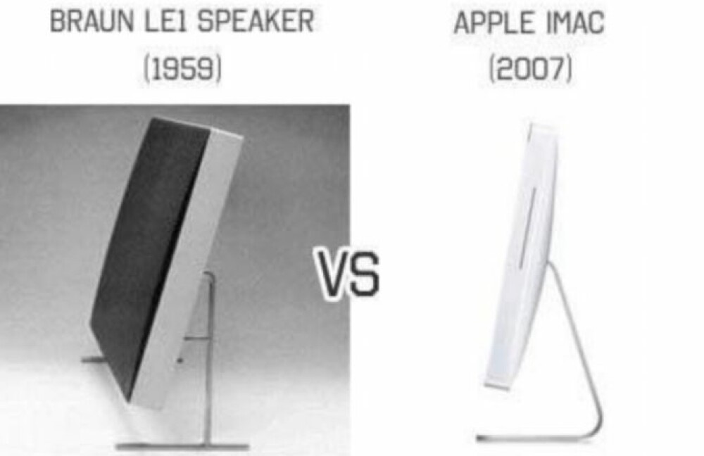 Cat de original este design-ul Apple. Asemanari izbitoare cu produse vechi de 60 de ani. FOTO - Imaginea 3