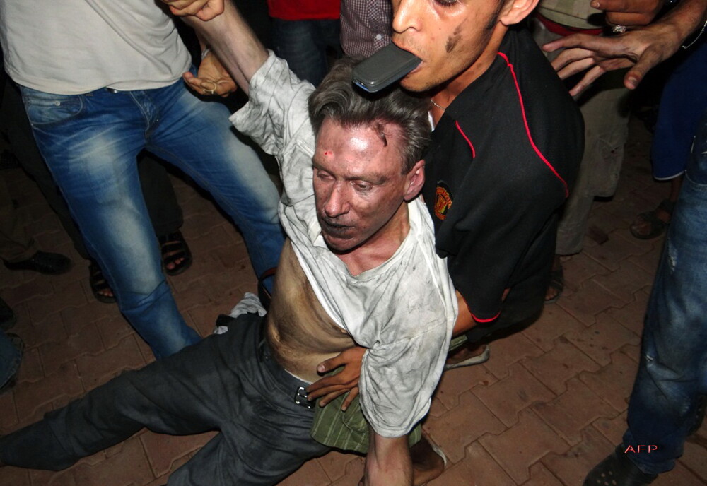 IMAGINI SOCANTE. Primele fotografii cu amabasadorul american ucis in Libia - Imaginea 2