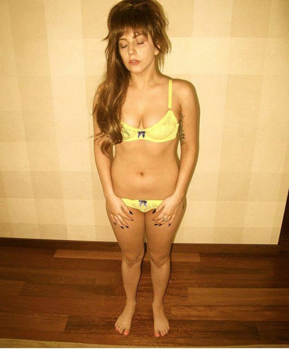Momentul adevarului. Cum arata Lady Gaga dezbracata, fara urma de Photoshop. GALERIE FOTO - Imaginea 1