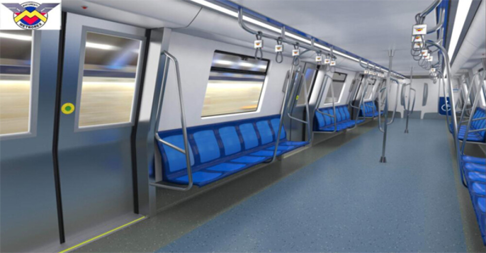 16 trenuri noi cumparate de Metrorex. Primele imagini cu noua garnitura de metrou din Bucuresti - Imaginea 1