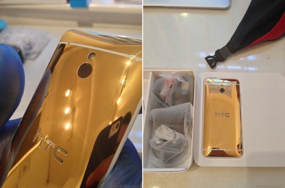 HTC One Mini Gold Edition. Cum arata telefonul de lux care costa 3000 de dolari - Imaginea 3
