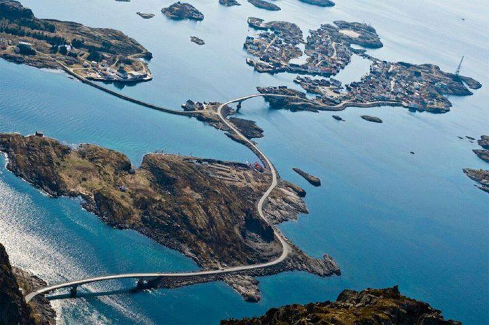 Traseul spectaculos de pe malul oceanului: Drumul Atlanticului, o constructie care iti taie rasuflarea, cu privelisti de vis - Imaginea 2