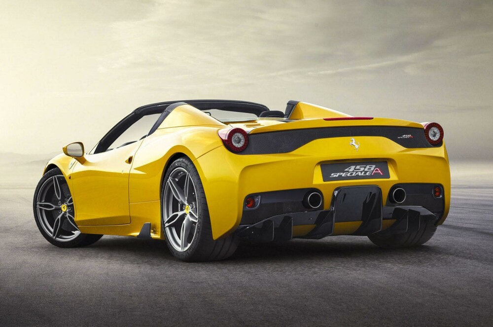 Cum arata 458 Speciale Aperta, cel mai aerodinamic model Ferrari. Noul cabrio va fi lansat la Salonul Auto de la Paris - Imaginea 1