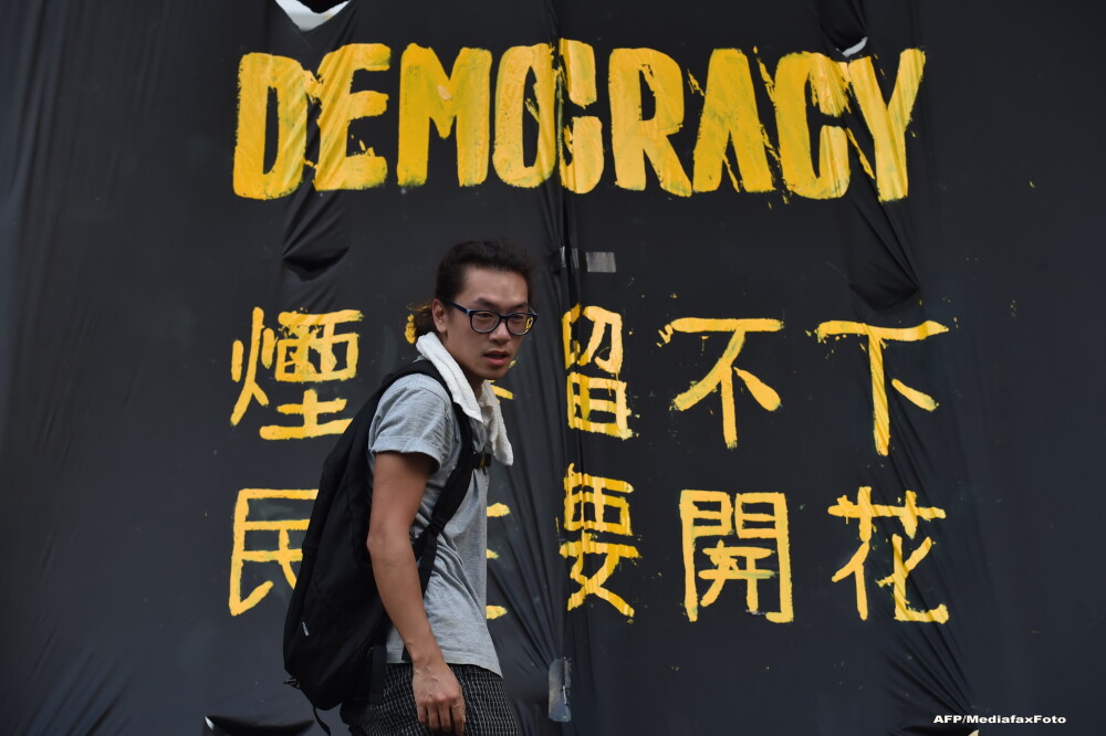 Washington Post: Protestele de la Hong Kong ar putea schimba modul de gandire al Beijingului. VIDEO - Imaginea 1