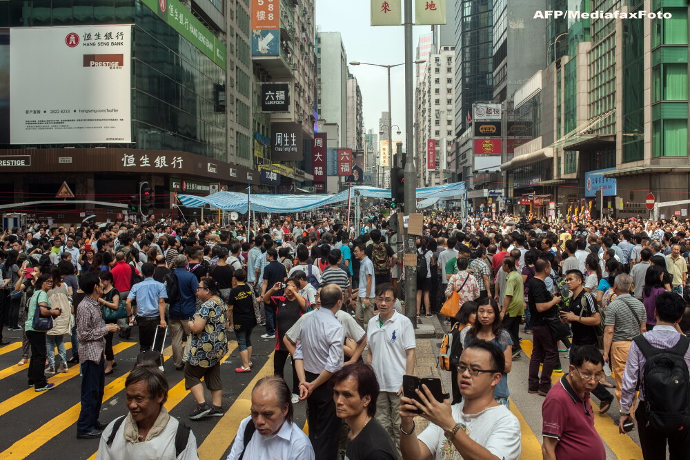 Washington Post: Protestele de la Hong Kong ar putea schimba modul de gandire al Beijingului. VIDEO - Imaginea 2