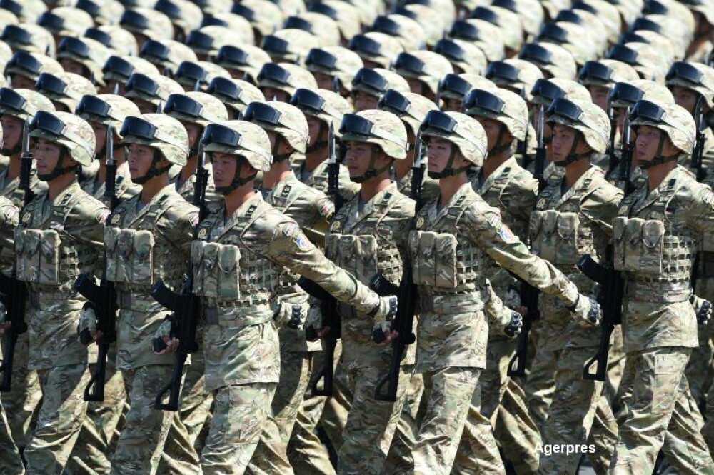 Parada militara in China, marcand 70 de ani de la capitularea Japoniei. Beijingul a prezentat 