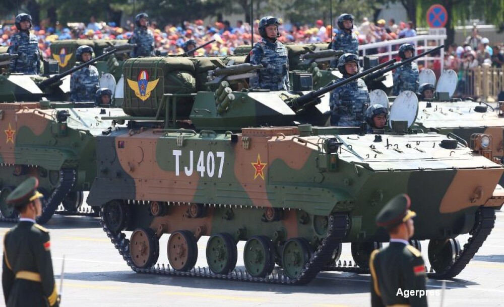 Parada militara in China, marcand 70 de ani de la capitularea Japoniei. Beijingul a prezentat 
