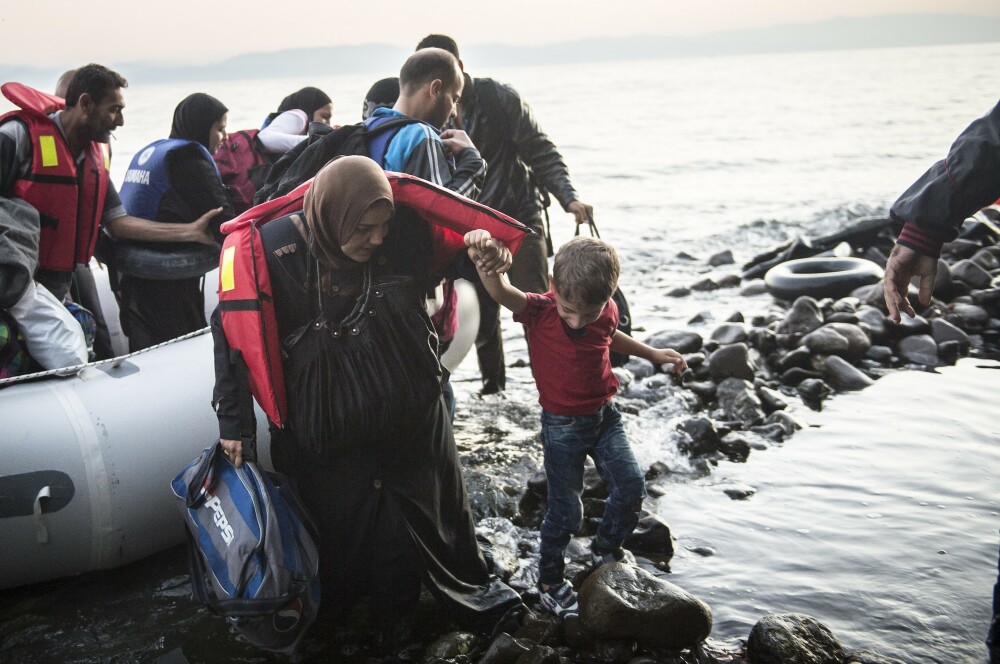 Lupta pentru supravietuire a imigrantilor, in IMAGINI: Europa, intre reticenta si compasiune - Imaginea 1
