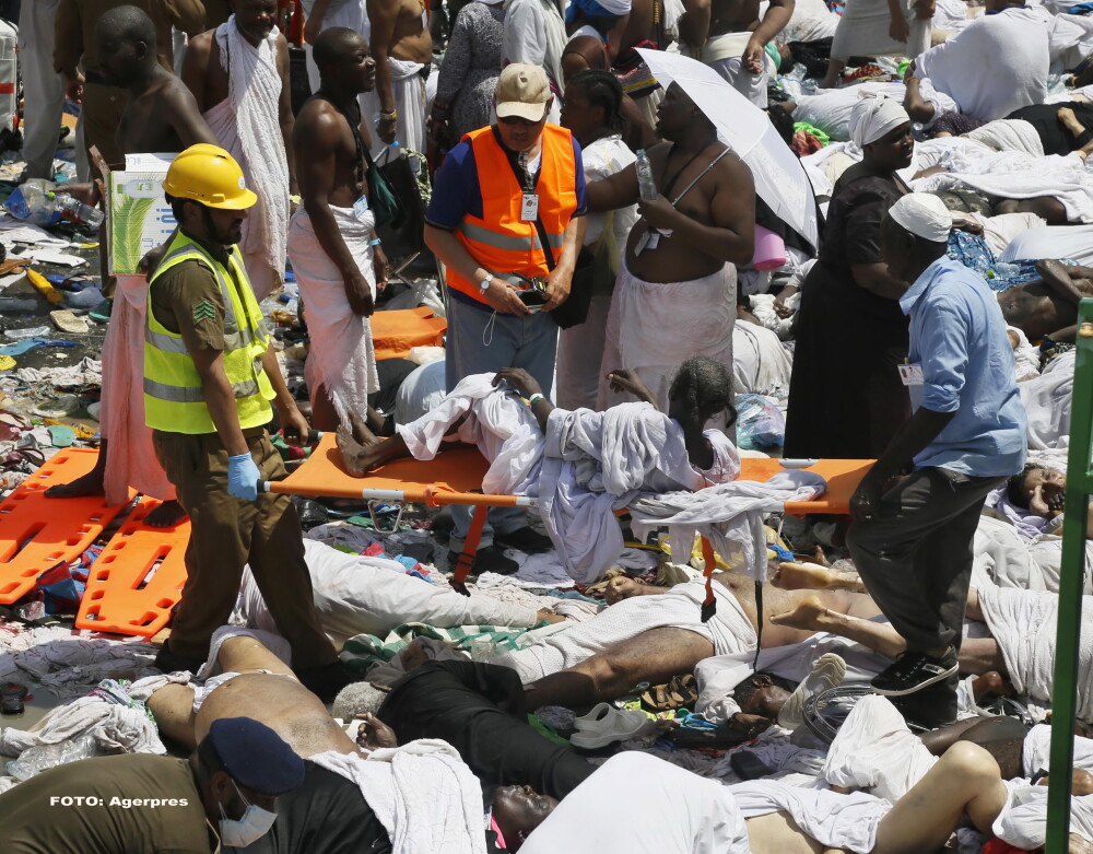 Tragedie la pelerinajul anual din orasul sfant Mecca. Bilantul a ajuns la 717 morti si 805 raniti. GALERIE FOTO - Imaginea 4