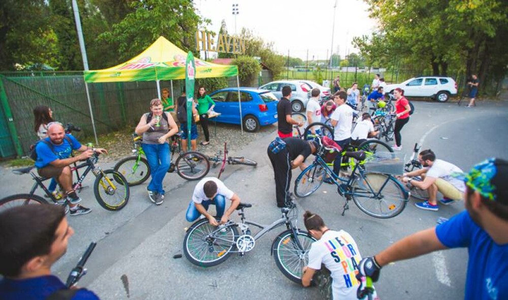 Spectacol plin de culoare in acest weekend, la Timisoara. Bikerii din toata tara au facut show - Imaginea 8