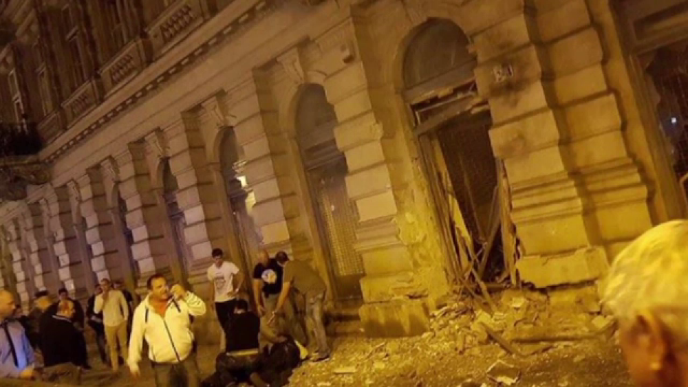 Primele imagini cu explozia din Budapesta. Recompensa oferita de politisti celui care ajuta la prinderea autorului - Imaginea 3