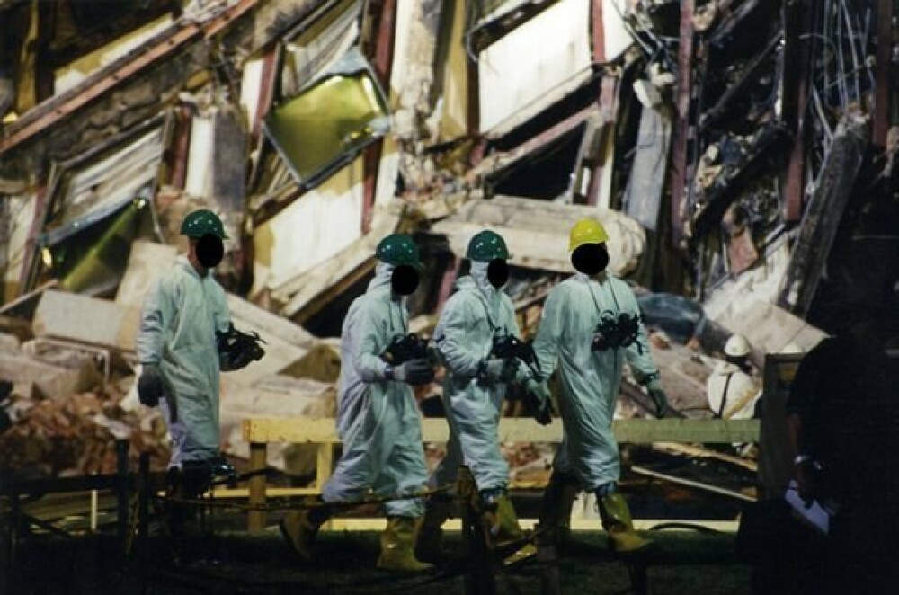 Imagini nemaivăzute până acum din Pentagon, după atentatele din 11 septembrie - Imaginea 5