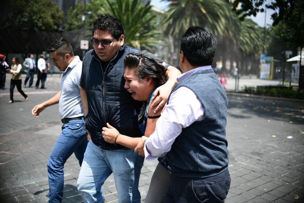 GALERIE FOTO cu efectele devastatoare ale cutremurului din Mexic, din 19 septembrie - Imaginea 22