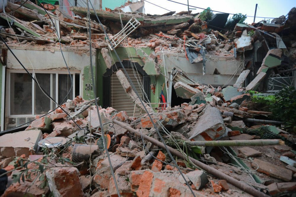 GALERIE FOTO cu efectele devastatoare ale cutremurului din Mexic, din 19 septembrie - Imaginea 10