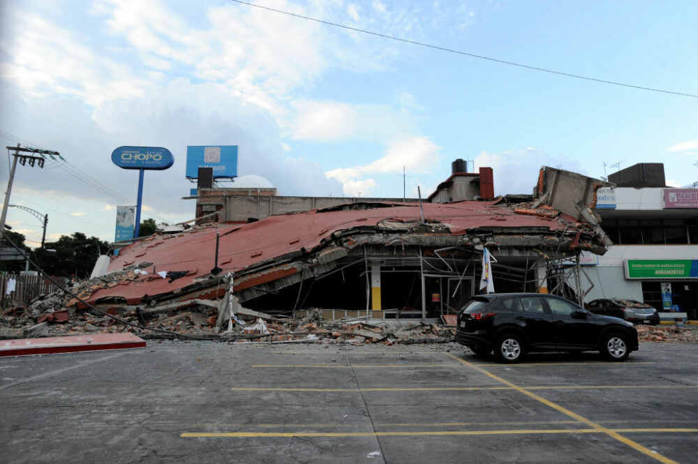 GALERIE FOTO cu efectele devastatoare ale cutremurului din Mexic, din 19 septembrie - Imaginea 8