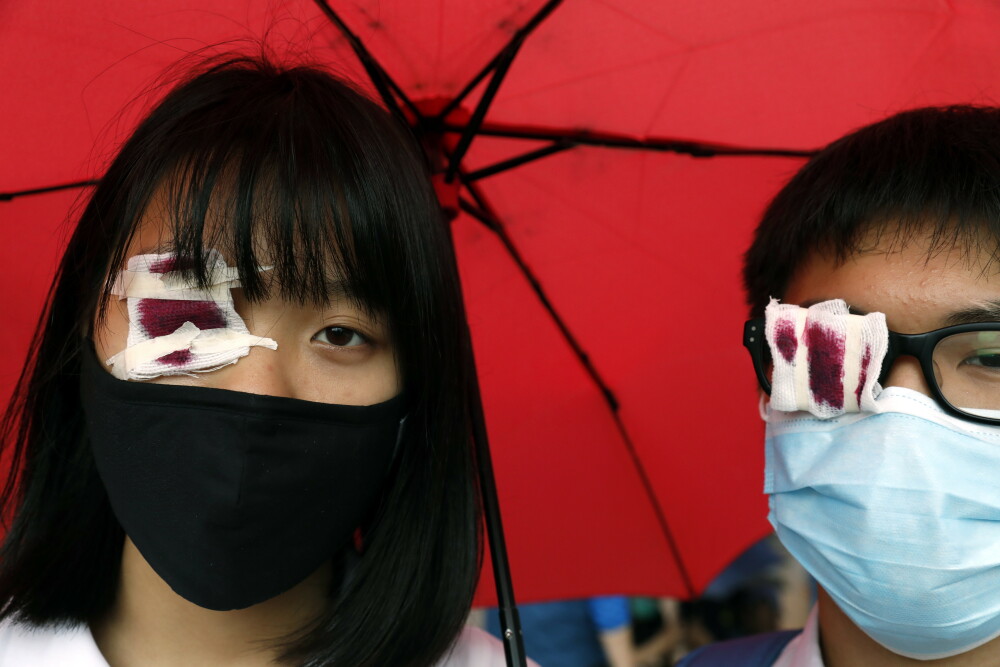 Cursuri boicotate în Hong Kong. Sute de elevi și studenți susțin protestele - Imaginea 4