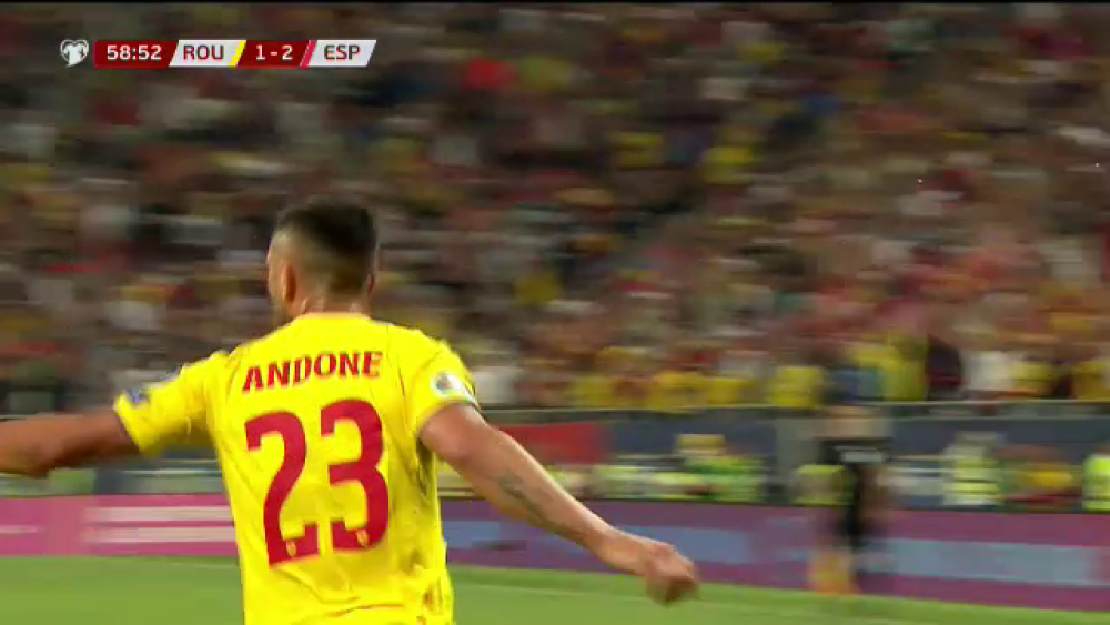 România - Spania 1-2. Tricolorii au ratat un egal și sunt pe locul 4 în grupă. VIDEO - Imaginea 5