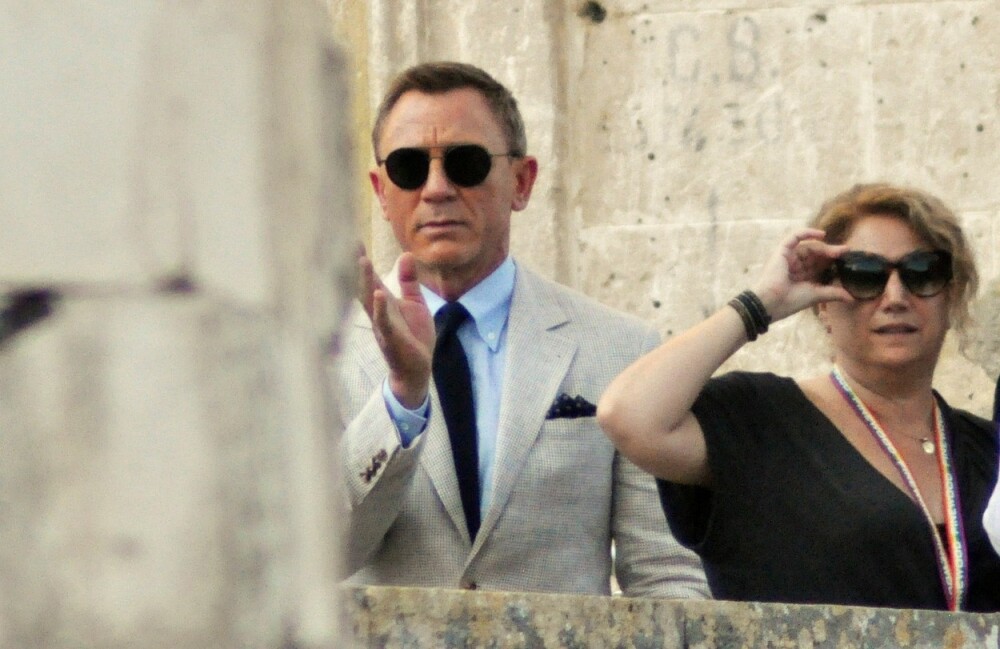 Daniel Craig, surprins la filmările pentru noul James Bond, în Italia. FOTO - Imaginea 5